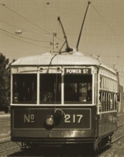 M&MTB X class No 217 in Dandenong Road